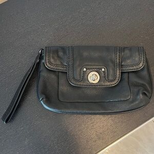 Gently Used Marc by Marc Jacobs Black Leather Wristlet